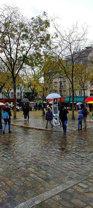 Paris Montmartre Regen Kostenloses Foto Auf Pixabay Pixabay