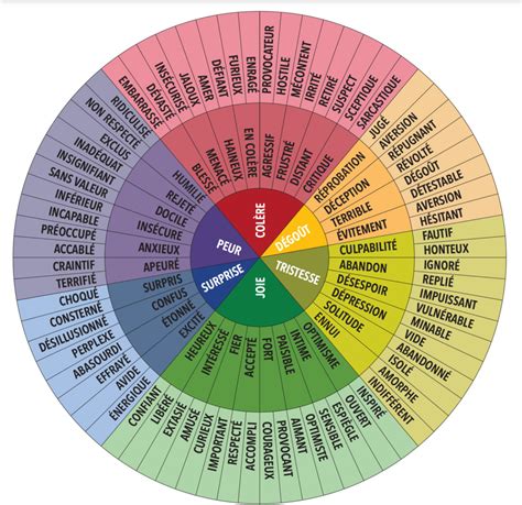 La Roue Des émotions Un Outil Puissant Pour Identifier Ses émotions