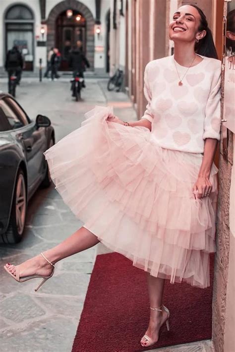 27 Cute Tulle Skirt Outfits How To Wear A Tulle Skirt 49 OFF