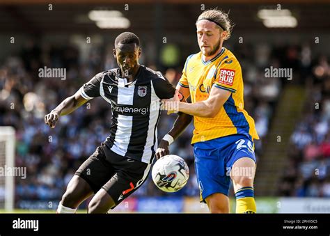 Cleethorpes UK 19th August 2023 Abo Eisa During The Sky Bet EFL