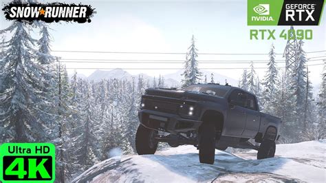 Off Roading With The Gmc In Snowrunner Rtx Graphics G Wheel