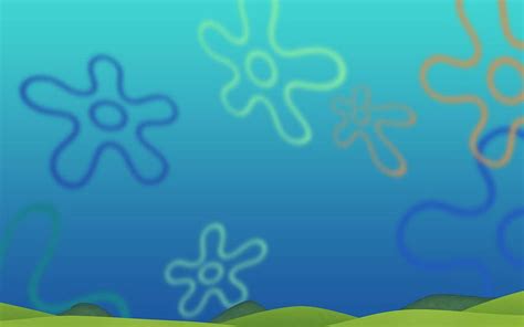 Spongebob Flower Backgrounds 1 Spongebob Ocean Background 54 Off