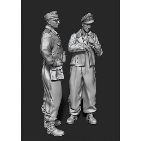 PANZER ART FI35 083 1 35 Waffen SS Tank Officer Kursk Battle Set