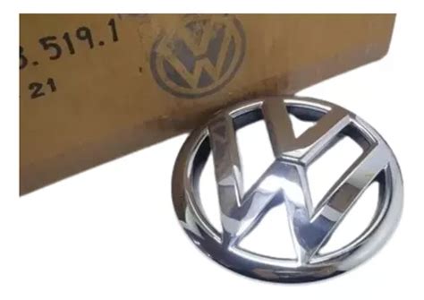 Emblema Grade Gol Polo Parati G4 Logo Cromado Original Vw