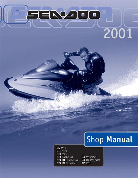 Sea Doo Gtx Di Service Repair Manual By Vznlwem Issuu