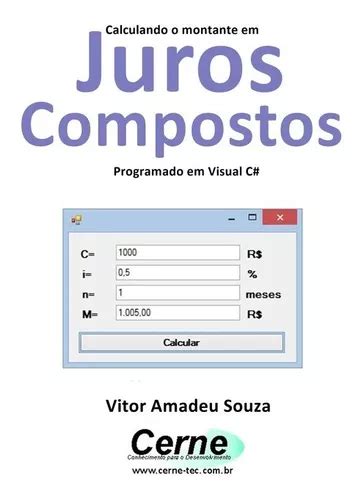 Livro Calculando O Montante Em Juros Compostos Programado R 46 Em