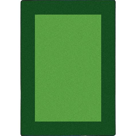 joy carpets kid essentials   green area rug