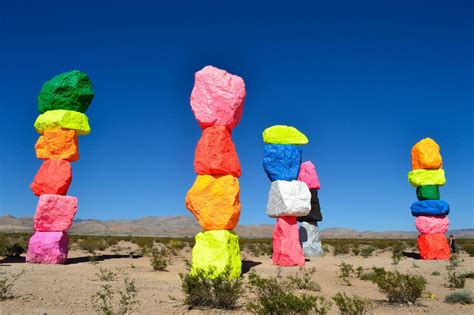 Nevadas Hidden Neon Rock Towers Touristsecrets