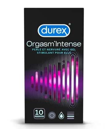 Durex Orgasm Intensives Kondom Mit Perlen Und Rillen Im Angebot