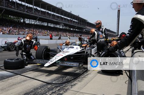 29 May 2011 Indianapolis Indiana USA Alex Tagliani pit stop Â2011