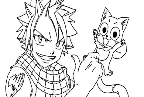 32 Coloriages De Natsu Dragneel