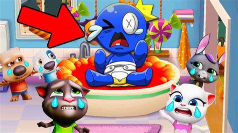 BEBÊ BLUE DO RAINBOW FRIENDS INVADIU O MEU TOM E SEUS AMIGOS AS 3 HORAS