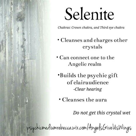 Selenite Crystal Meaning Chakra Crystals Energy Crystals Crystals And