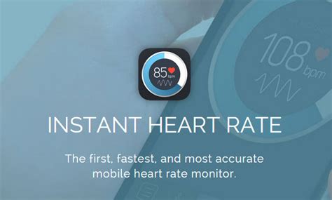 Instant Heart Rate Una App De Coraz N