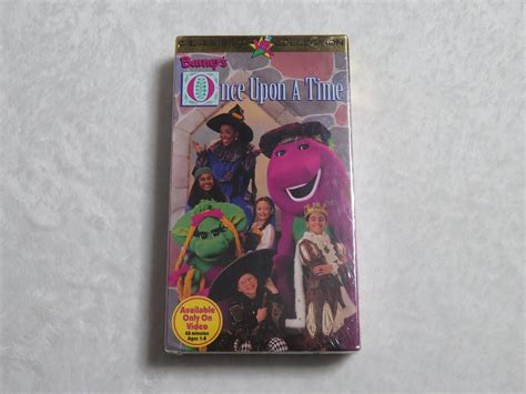 Barney Once Upon A Time Vhs 1996 For Sale Online Ebay