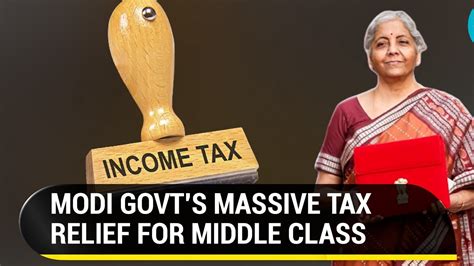 Budget 2023 Big Relief For Taxpayers No Tax For Income Up To ₹7 Lakh