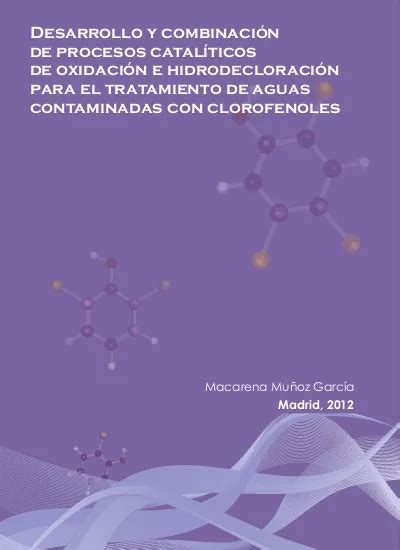 Desarrollo Y Combinación De Procesos Catalíticos De Oxidación E Hidrodecloración Para El