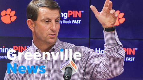 Clemson football coach Dabo Swinney after 40-10 win over Miami - Win Big Sports