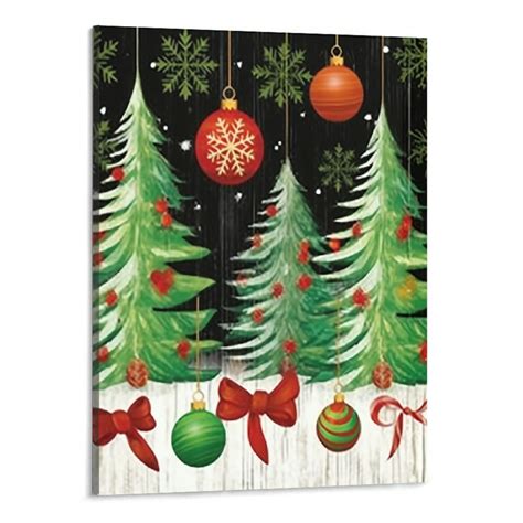 Fenyluxe Christmas Bathroom Wall Decor Christmas Wall Art Christmas