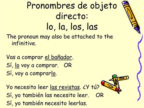 Pronombres Objeto