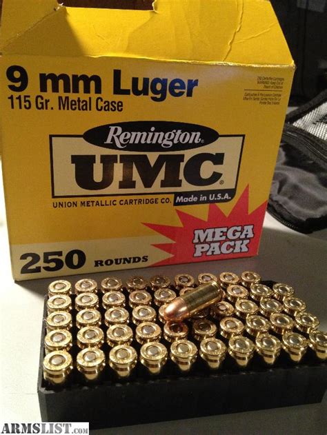 Armslist For Sale Remington Umc 9mm Luger Mega Pack 250 Rounds