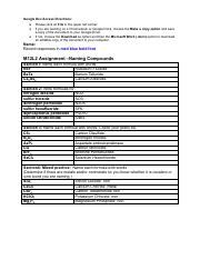 Copy Of Module Twelve Lesson Two Assignment Pdf Google Doc Access