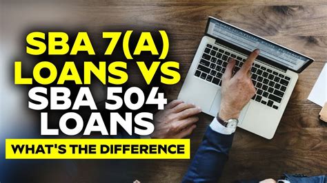 Sba A Loans Vs Sba Loans Different Types Of Sba Business