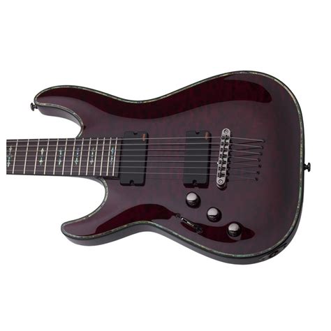 Disc Schecter Hellraiser C 7 Left Handed Black Cherry Gear4music