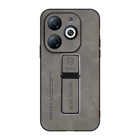 Capa Para Telefone De Luxo Suporte Magnético De Couro Infinix Hot