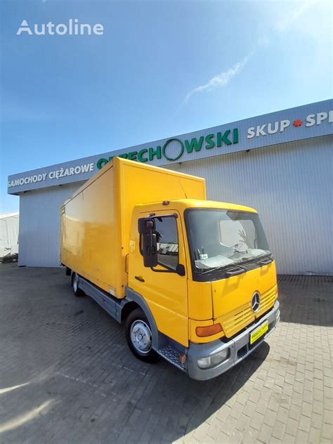 Mercedes Benz Atego 815 Box Truck For Sale Poland Sicienko My34841