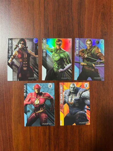 Injustice Bronze Cards Series Hobbies Toys Toys Games On Carousell