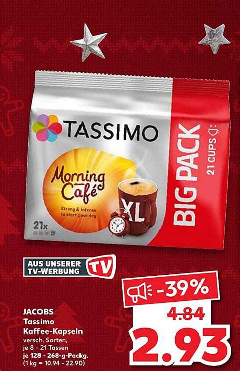 Jacobs Tassimo Kaffee Kapseln Angebot Bei Kaufland 1Prospekte De