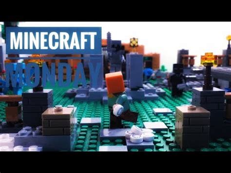 Lego Minecraft Winter Village Minecraft Monday Youtube