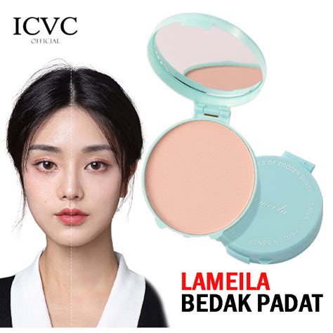 Jual Lameila Pressed Mineral Powder Bedak Wajah Padat Lm Shopee