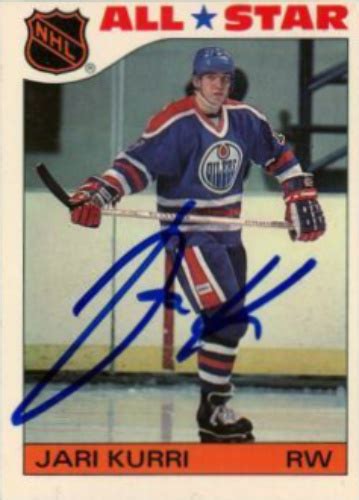 Jari Kurri Autographs and Memorabilia | Sports, Hockey