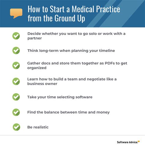 7 Tips On How To Start A Medical Practice From The Ground Up Software