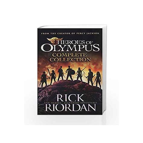 Heroes Of Olympus Complete Collection 5 Book Slipcase By Rick Riordan