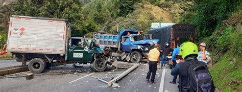 Tras Accidente De Tr Nsito La Autopista Medell N Bogot Fue Nuevamente