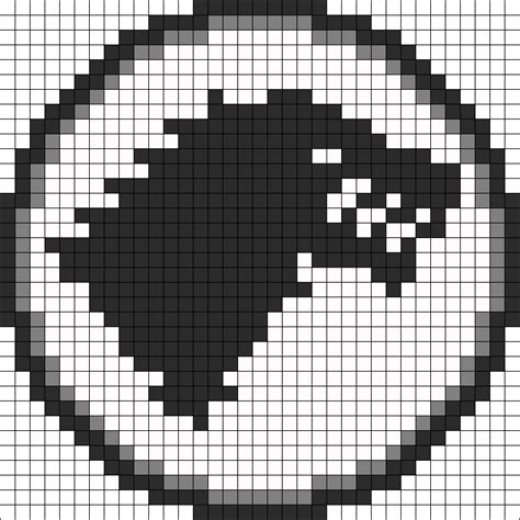 Game Of Thrones Stark Sigil Perler Bead Pattern | Bead Sprites | Misc ...