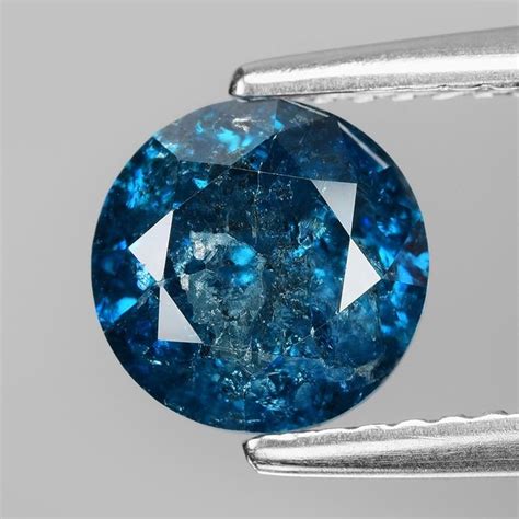 Diamond 1 89 Ct Brilliant Round Colour Treated Catawiki