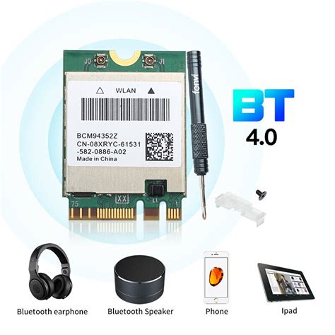 Broadcom BCM94352Z DW1560 M 2 NGFF WiFi Card Network Bluetooth4 0