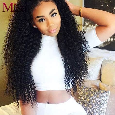 Buy Mi Lisa Peruvian Virgin Hair 4 Bundles Kinky Curly Weave Human Hair Bundles