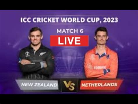 Live New Zealand Vs Netherlands World Cup Match Ksrgamingyt