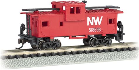 Model Railroads Trains Santa Fe Wide Vision Caboose Bachmann N