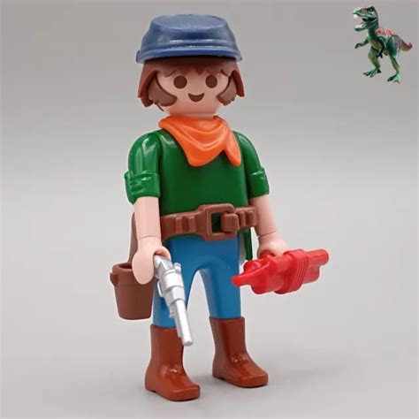 Playmobil Figura Forajido Bandido Vaquero Cowboy Oeste Western Mina Oro