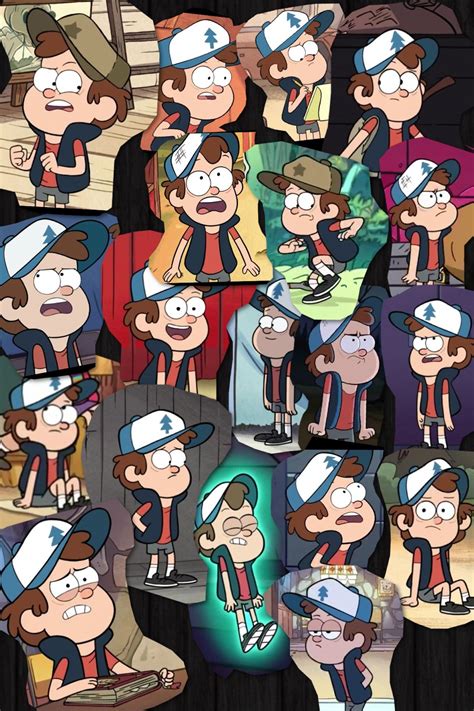 Finally Some Good Clear Shots Of Dipper Pines From Gravity Falls For