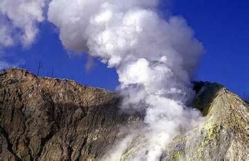 Papandayan Volcano West Java Indonesia Facts Information