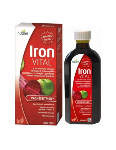 Hübner Iron VITAL F oldat Prevenció Patika