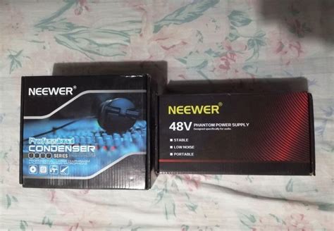 Neewer Nw Professional Studio Broadcasting Recording Condenser