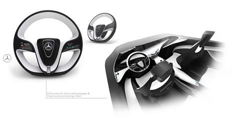 Mercedes Benz concept interior design on Behance